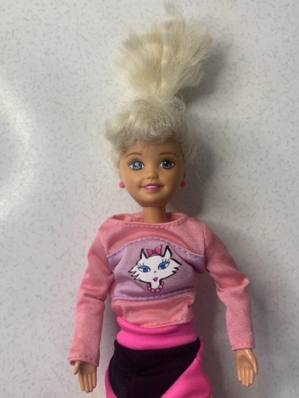 Gymnast Stacie In Competition The Little Sister Of Barbie Mattel 1995